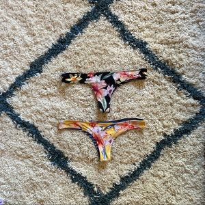 Two Rip Curl Size Medium Swim Bottoms